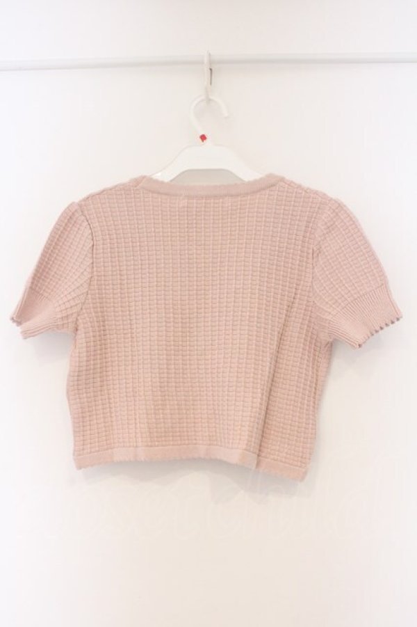 画像4: PINK HOUSE / モチーフつきカーディガン  ピンク O-26-03-09-076-LO-BL-IG-OS (4)
