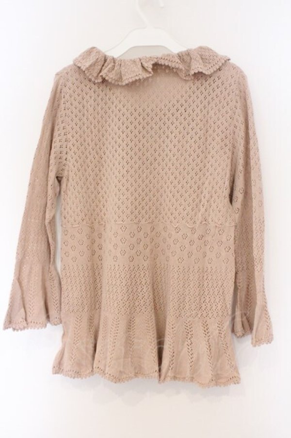 画像4: PINK HOUSE / お花モチーフニット L ピンク O-26-03-09-078-LO-TO-IG-OS (4)