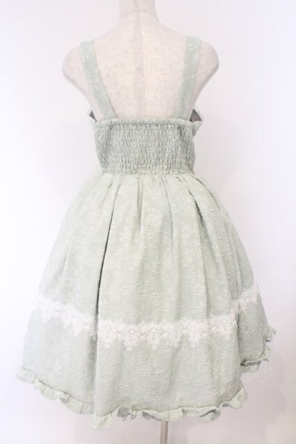 画像4: axes femme kawaii / メアリージャンパースカート  ミント×シロ O-26-03-09-001-AX-OP-IG-OS (4)