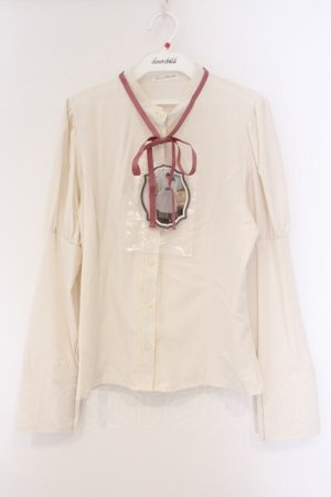 画像: Kurumi Collaboration / KRデシンジゴスリブラウス M 生成り O-26-03-09-014-GO-BL-IG-OS