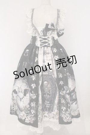 画像: Royal Princess Alice / Witches' Familiar　粟木こぼねコラボ　2wayドレス  クロ×シロ O-26-03-09-002-LO-OP-IG-OS