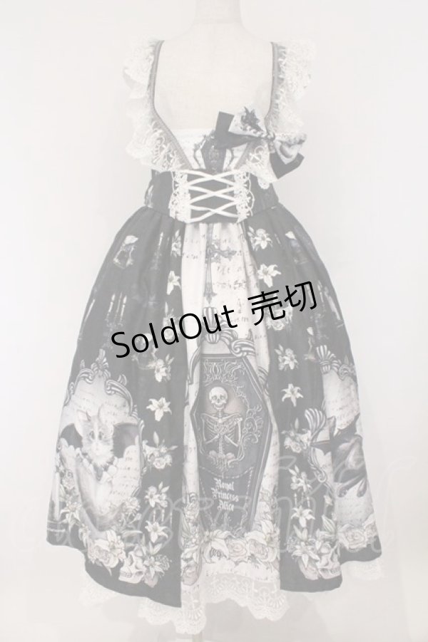 画像1: Royal Princess Alice / Witches' Familiar　粟木こぼねコラボ　2wayドレス  クロ×シロ O-26-03-09-002-LO-OP-IG-OS (1)