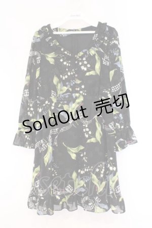 画像: MILK / Lilybellシアードレス  クロ O-26-03-09-019-ML-OP-IG-OS