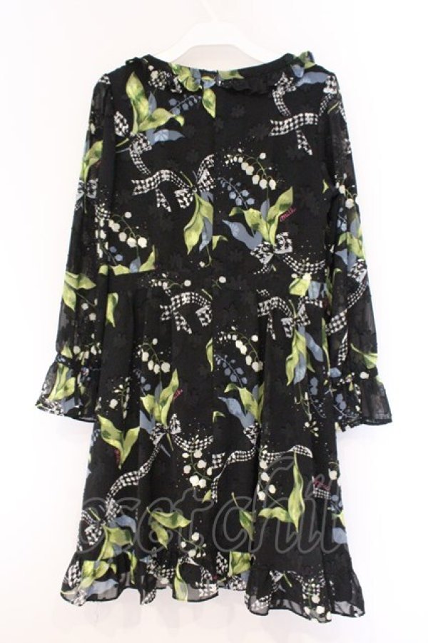 画像3: MILK / Lilybellシアードレス  クロ O-26-03-09-019-ML-OP-IG-OS (3)