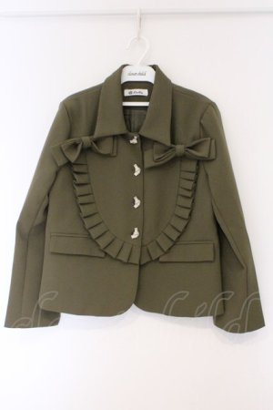 画像: XinXin / ビッグヨークジャケット  グリーン O-26-03-09-022-GO-JA-IG-OS