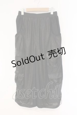 画像: Qutie Frash / カーゴパンツ  ブラック O-26-03-10-035-QU-PA-OW-OS