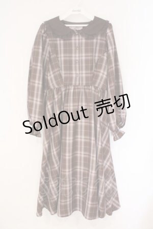 画像: m petit by misako / サンリオキャラクターズコラボ マイメロディワンピース L ブラウン×ピンク O-26-03-10-044-LO-OP-OW-OS