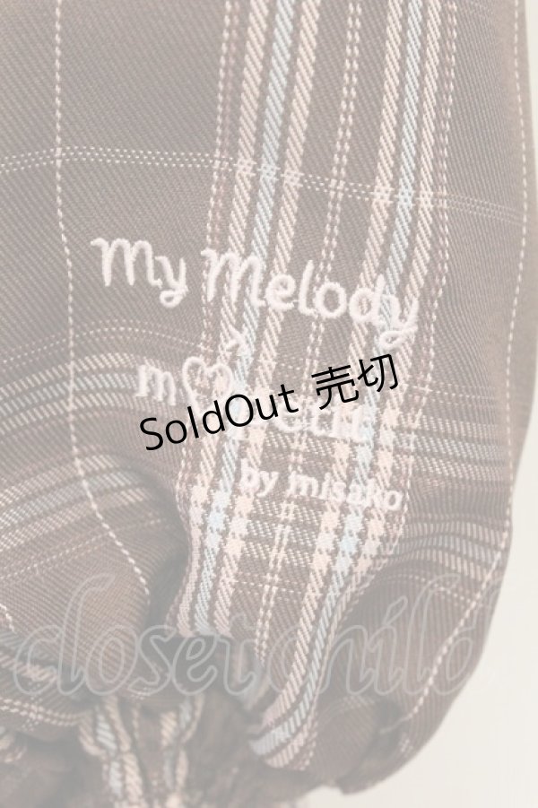 画像3: m petit by misako / サンリオキャラクターズコラボ マイメロディワンピース L ブラウン×ピンク O-26-03-10-044-LO-OP-OW-OS (3)