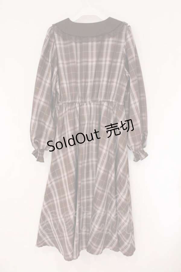 画像4: m petit by misako / サンリオキャラクターズコラボ マイメロディワンピース L ブラウン×ピンク O-26-03-10-044-LO-OP-OW-OS (4)