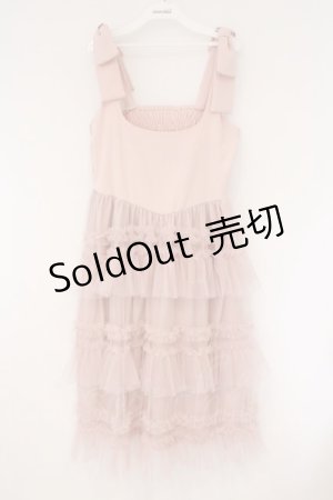 画像: FLC / 皆方由衣コラボワンピース M ピンク O-26-03-10-045-LO-OP-OW-OS