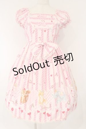 画像: metamorphose / フェアリートランプワンピース  ピンク O-26-03-10-049-ME-OP-OW-OS