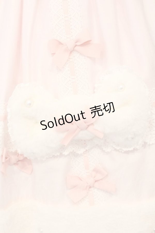 画像4: BABY,THE STARS SHINE BRIGHT / Ruban de Noel Neigeジャンパースカート  ピンク O-26-03-10-051-BA-OP-IG-OS (4)