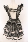 画像4: LIZ LISA / はしごリボンチェックティアードスカパン  クロ O-26-03-10-055-LO-SK-IG-OS (4)