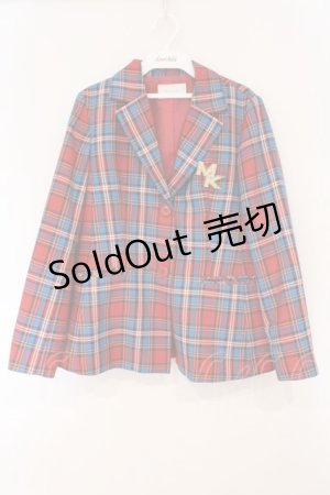 画像: MILK / TEAM CHECKジャケット  レッドチェック O-26-03-10-058-ML-JA-IG-OS
