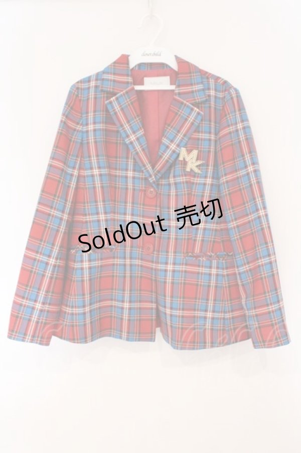画像1: MILK / TEAM CHECKジャケット  レッドチェック O-26-03-10-058-ML-JA-IG-OS (1)