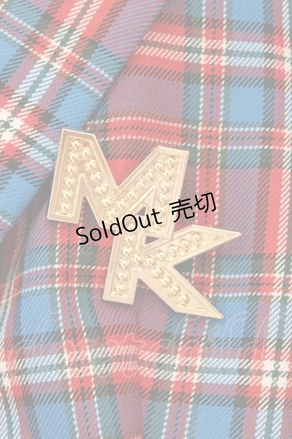 画像2: MILK / TEAM CHECKジャケット  レッドチェック O-26-03-10-058-ML-JA-IG-OS (2)