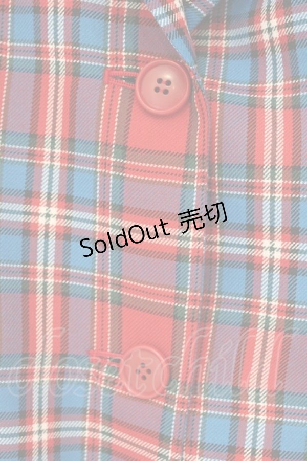 画像3: MILK / TEAM CHECKジャケット  レッドチェック O-26-03-10-058-ML-JA-IG-OS (3)