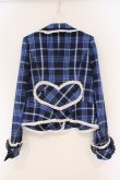 画像5: BABY,THE STARS SHINE BRIGHT / Mary Stuartタータンチェックジャケット  ブルー O-26-03-10-060-BA-JA-IG-OS (5)