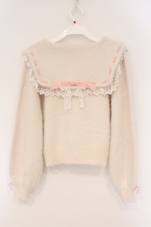 画像4: LIZ LISA / セーラー衿カーディガン  ピンク O-26-03-10-064-LO-TO-IG-OS (4)