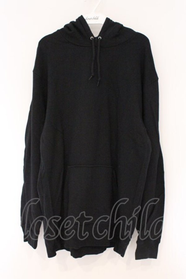 画像3: NieR Clothing / プリントパーカー  ブラック バックローズ O-26-03-10-066-PU-TO-IG-OS (3)