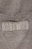 画像2: NieR Clothing / 刺繍ロングカーディガン  グレー O-26-03-10-067-PU-CO-IG-OS (2)