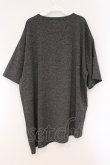 画像3: NieR Clothing / 刺繍Tシャツ  グレー O-26-03-10-068-PU-TO-IG-OS (3)