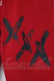 画像2: NieR Clothing / プリントスウエットパンツ  レッド ××× O-26-03-10-079-PU-PA-IG-OS (2)