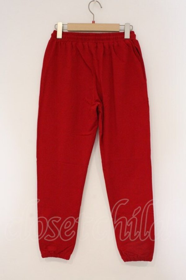 画像3: NieR Clothing / プリントスウエットパンツ  レッド ××× O-26-03-10-079-PU-PA-IG-OS (3)