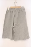 画像3: NieR Clothing / 5分丈GRAY SWEAT HALF PANTS パンツ  グレー O-26-03-10-081-PU-PA-IG-OS (3)