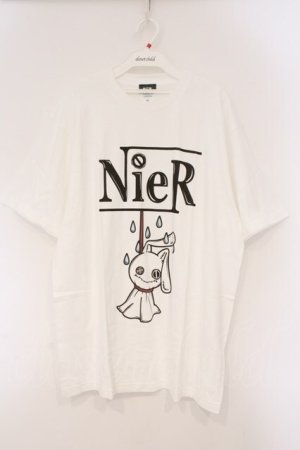 画像: NieR Clothing / プリントTシャツ XL ホワイト NieRちゃん O-26-03-10-086-PU-TS-IG-OS