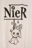画像2: NieR Clothing / プリントTシャツ XL ホワイト NieRちゃん O-26-03-10-086-PU-TS-IG-OS (2)