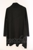 画像3: NieR Clothing / DRAPE COAT JACKET ジャケット  ブラック O-26-03-10-097-PU-JA-IG-OS (3)