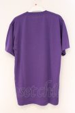 画像3: NieR Clothing / ドライTシャツ m パープル エンブレム O-26-03-10-099-PU-TS-IG-OS (3)