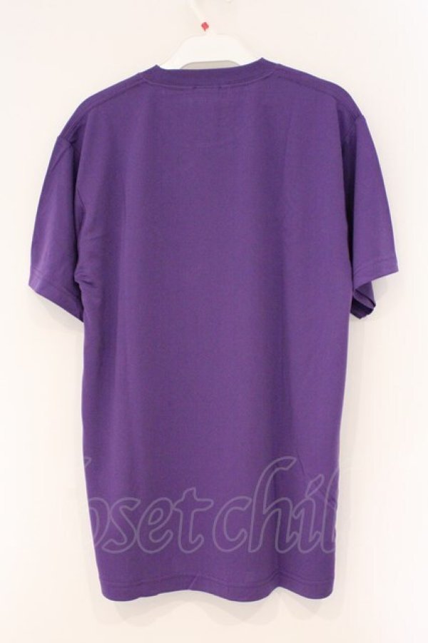 画像3: NieR Clothing / ドライTシャツ m パープル エンブレム O-26-03-10-099-PU-TS-IG-OS (3)