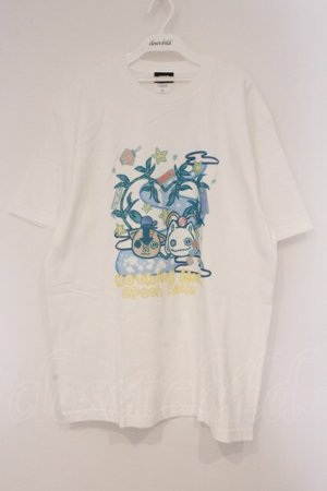 画像: NieR Clothing / プリントTシャツ XL ホワイト 七夕 O-26-03-10-101-PU-TS-IG-OS
