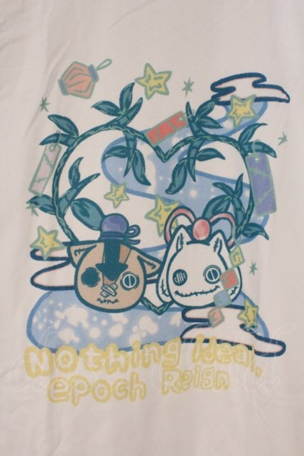 画像2: NieR Clothing / プリントTシャツ XL ホワイト 七夕 O-26-03-10-101-PU-TS-IG-OS (2)