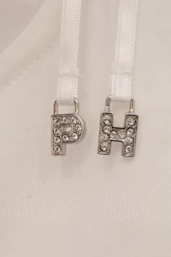 画像2: PINK HOUSE / ロゴチャームキャミソール L シロ O-26-03-10-011-LO-TO-IG-OS (2)