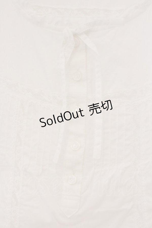 画像2: PINK HOUSE / タックローズレースタンク  シロ O-26-03-10-012-LO-TO-IG-OS (2)