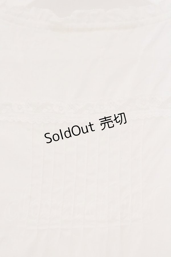 画像4: PINK HOUSE / タックローズレースタンク  シロ O-26-03-10-012-LO-TO-IG-OS (4)