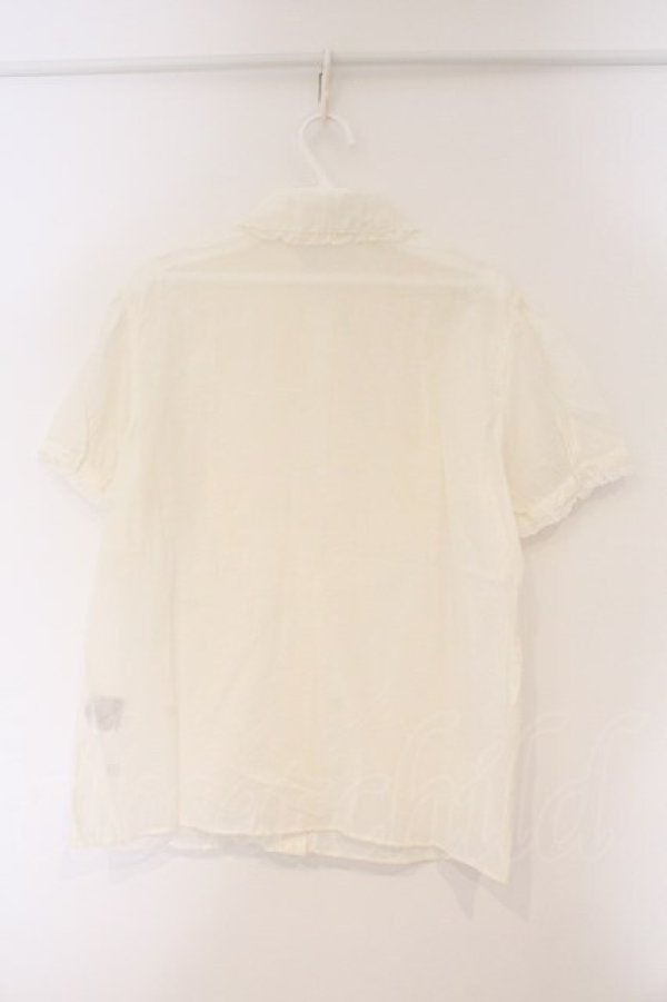 画像4: PINK HOUSE / ガーゼタックブラウス  シロ O-26-03-10-018-LO-BL-IG-OS (4)