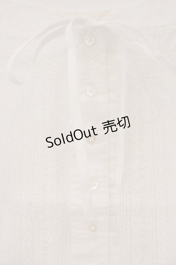 画像2: PINK HOUSE / レース配色ローンキャミソール  シロ O-26-03-10-019-LO-TO-IG-OS (2)