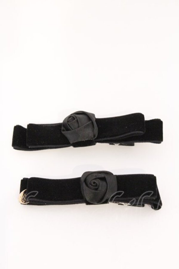 画像1: m petit by misako / TT*AM*NI2Pクリップ  クロ O-26-03-11-001-LO-AC-IG-OS (1)