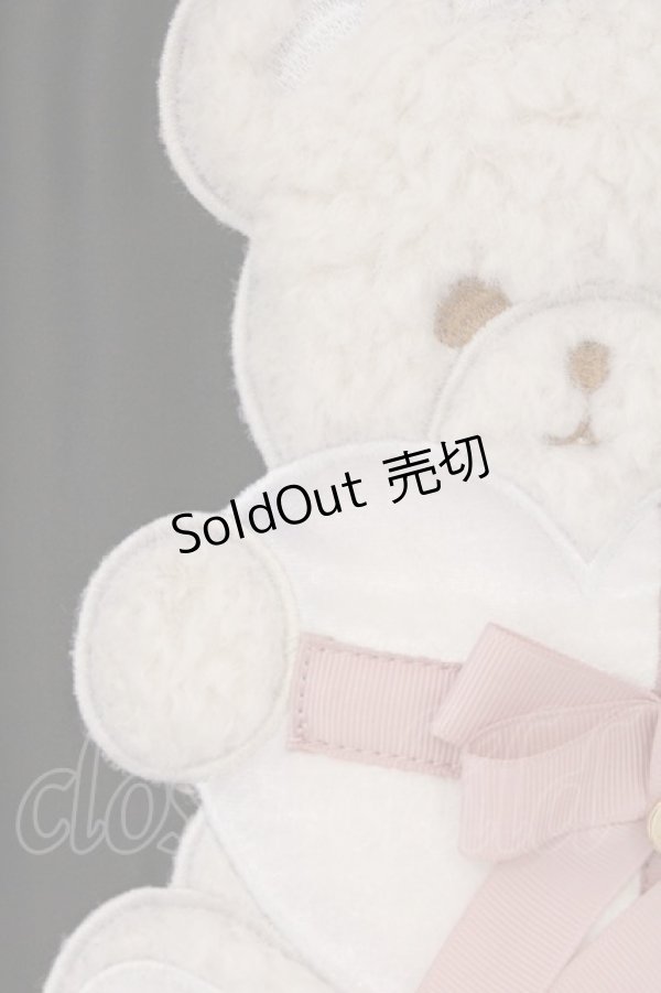 画像3: LIZ LISA / ボアくまアップリケリボントート  クロ O-26-03-11-032-LO-BG-IG-OS (3)