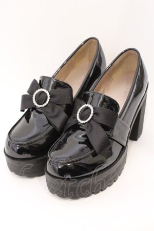 画像: Rojita / 厚底シューズ L クロ O-26-03-11-034-LO-SH-IG-OS