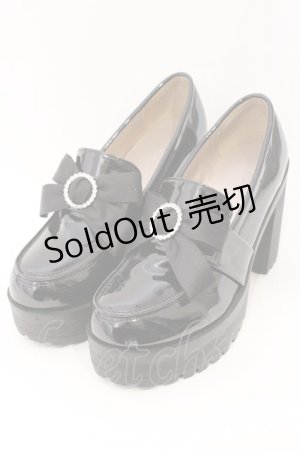 画像: Rojita / 厚底シューズ L クロ O-26-03-11-034-LO-SH-IG-ZTK036