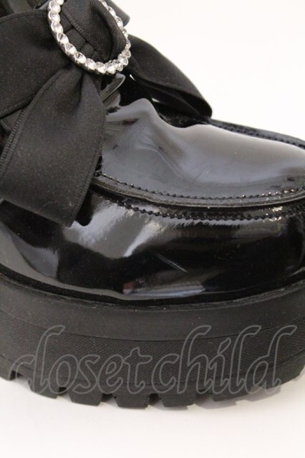 画像5: Rojita / 厚底シューズ L クロ O-26-03-11-034-LO-SH-IG-OS (5)