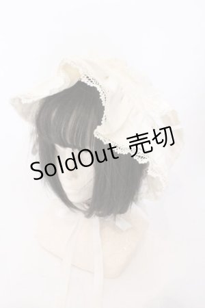 画像: BABY,THE STARS SHINE BRIGHT / うさみみボンネット  アイボリー O-26-03-11-039-BA-AC-OW-ZT0314J