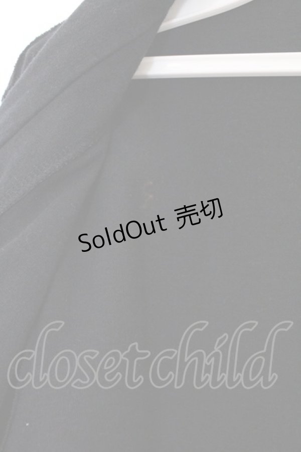 画像2: HYSTERIC GLAMOUR / DESTROY ALL コットンテーラードジャケット F ブラック O-26-03-11-053-PU-JA-YM-OS (2)