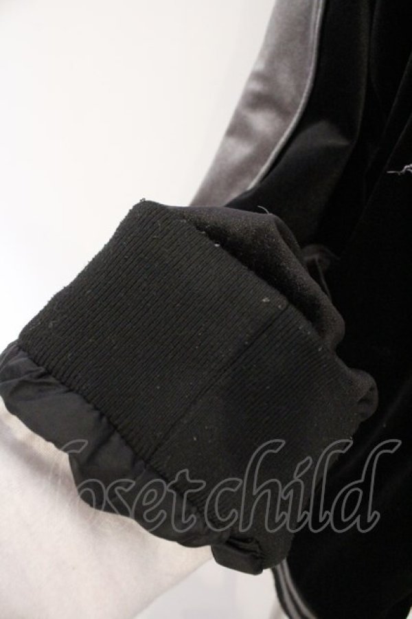 画像2: REFLEM / ドラゴン刺繍ベロアスカジャン F ブラック O-26-03-11-063-PU-JA-YM-OS (2)