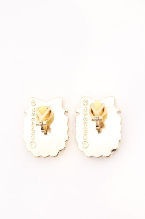 画像2: m petit by misako / AM×キキラライヤリング  ゴールド O-26-03-11-009-LO-AC-IG-OS (2)